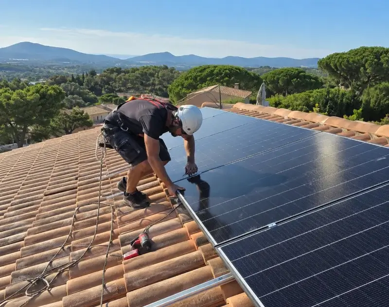 Installateur panneaux solaires Puichéric — pose photovoltaïque sur toiture